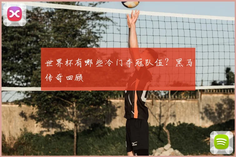 世界杯有哪些冷门夺冠队伍？黑马传奇回顾